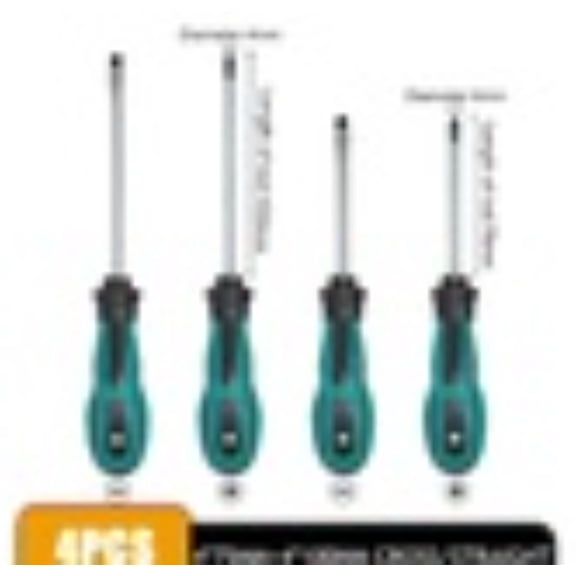 Mini screwdriver, multi-purpose handle screwdriver set, with magnetic insulation, safety repair hand tool, cross/straight type