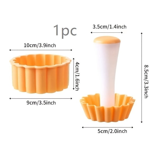 Mini tart shell plastic pastry mold - an essential tool for baking, suitable for making cheesecakes, mini pies, and desserts