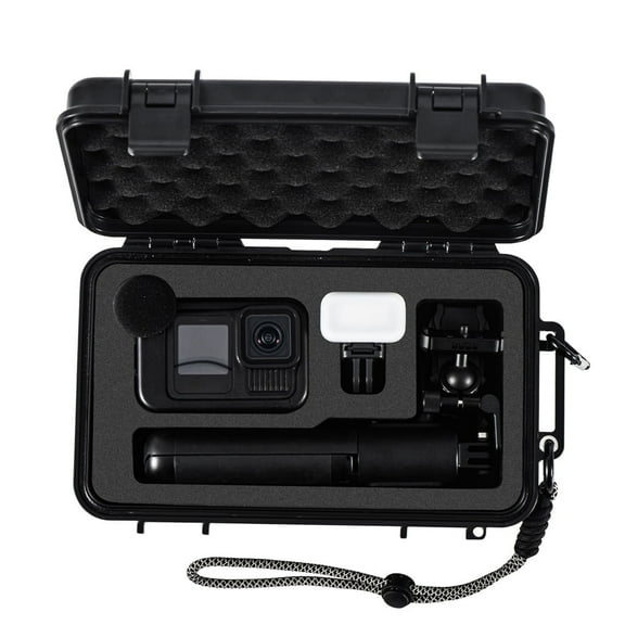 Mini waterproof Hard Case For GoPro Hero 13/12/11,Specially designed for GoPro Hero series action cameras,wear-resistant,pressure-resistant,Shockproof,and drop-resistant,of Basic storage