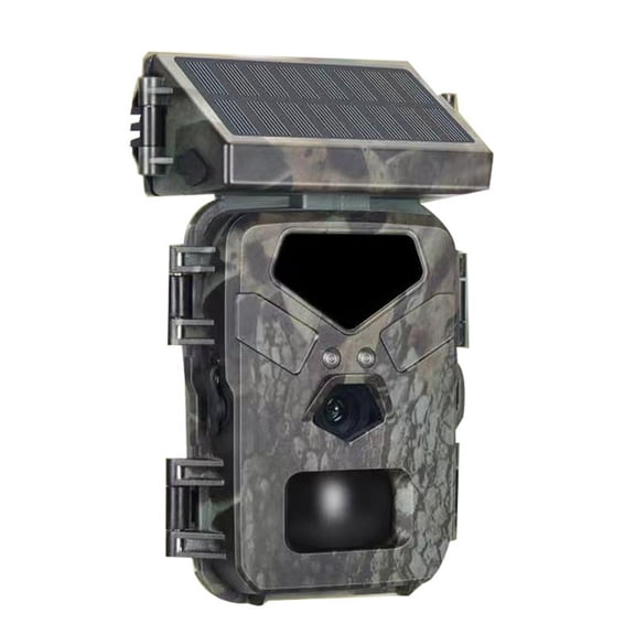 Mini700 24MP Hunting Camera IR Tracking Camera Outdoors Waterproof IP65 Wild Animal Research with Solar Panels