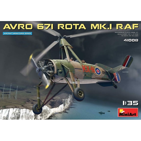 MiniArt Models Avro 671 Rota Mk.I RAF Two-Seater Autogyro New