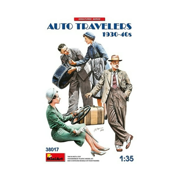 MiniArt Models Auto Travelers (1930's-1940's) New
