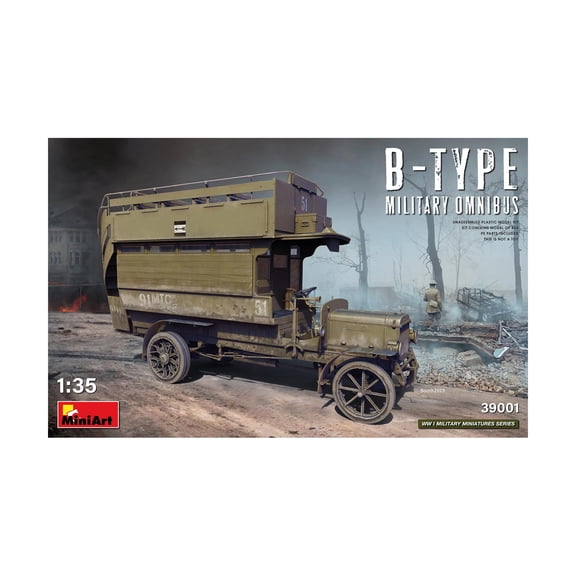 MiniArt Models B-Type Military Omnibus New