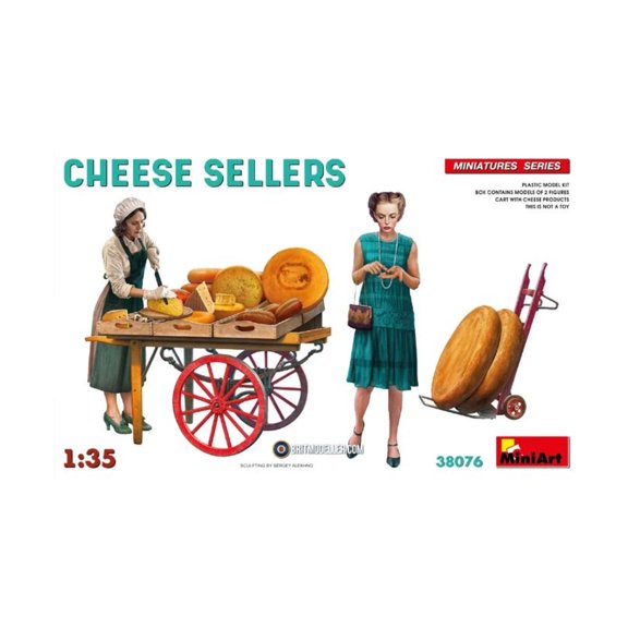 MiniArt Models Cheese Sellers New