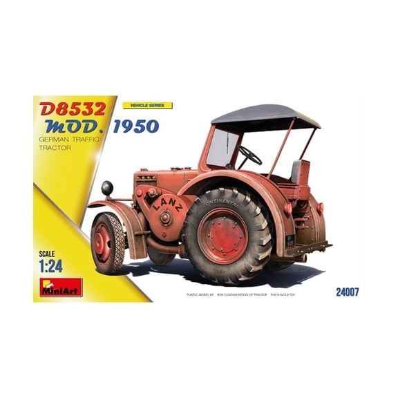 MiniArt Models D8532 Mod. 1950 German Traffic Tractor New