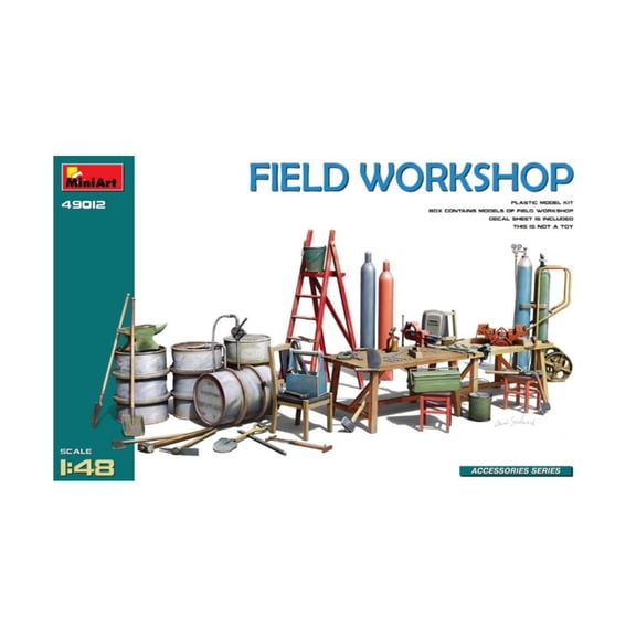 MiniArt Models Field Workshop New