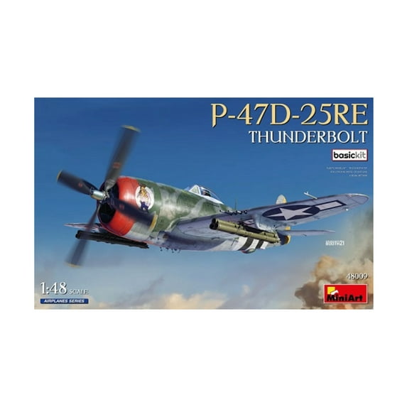 MiniArt Models P-47D-25RE Thunderbolt (Basic) New