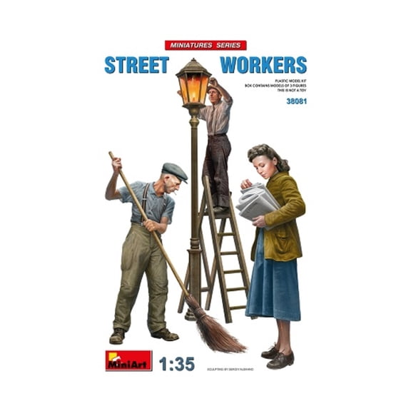 MiniArt Models Street Workers New