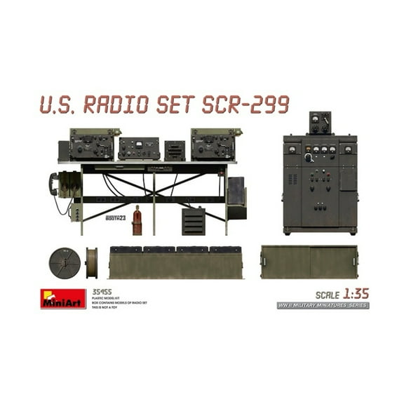MiniArt Models U.S. Radio Set SCR-299 New