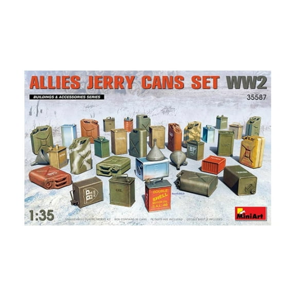 MiniArt Models WWII Allies Jerry Cans Set New