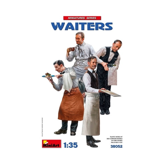 MiniArt Models Waiters New