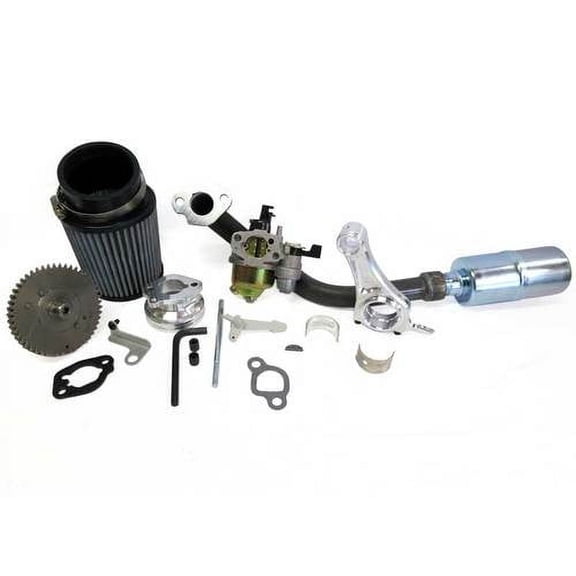 MiniBike Kit Stage 4 Fits Hemi Predator 212 Air Filter Exhaust Pipe Drift Trike