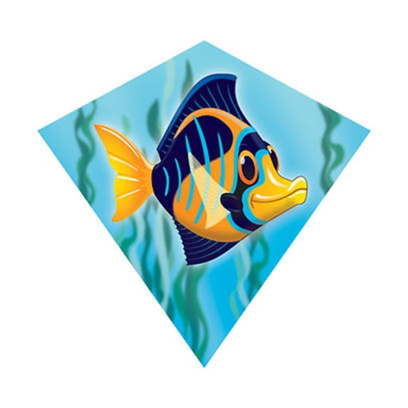 MiniDiamond 18" Angelfish Nylon Kite Wind-N-Sun