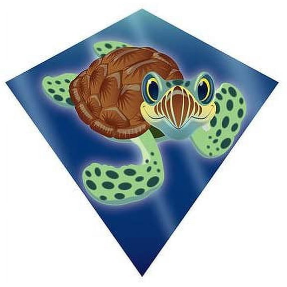MiniDiamond 18" Sea Turtle Nylon Kite Wind-N-Sun