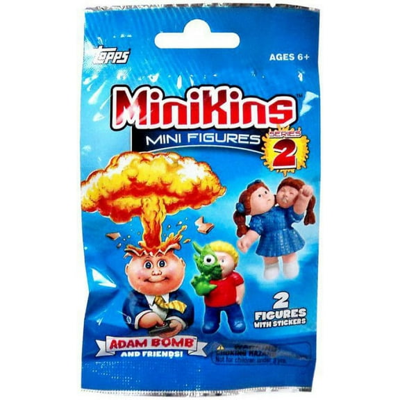 MiniKins Series 2 Mini Figure Mystery Pack 2 Figures Per Pack