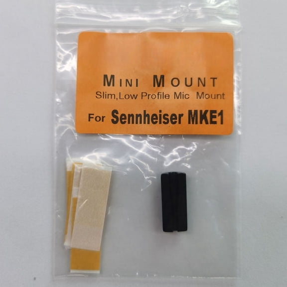 MiniMount Lavalier Microphones Prevent Friction Holder for Sennheiser Mke1 DPA B6 Deity WlvaMicro Lav Mic
