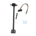 thumbnail image 1 of MiniPCIe to PCIE 1X 4X 8X 16X Adapter Cable, 270 Degree Risers for Graphics Card Extension, 1 of 7
