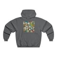 thumbnail image 1 of Miniaday Designs Men's NUBLEND® Hooded Sweatshirt Tropical Toucan Oasis Collection, 1 of 2