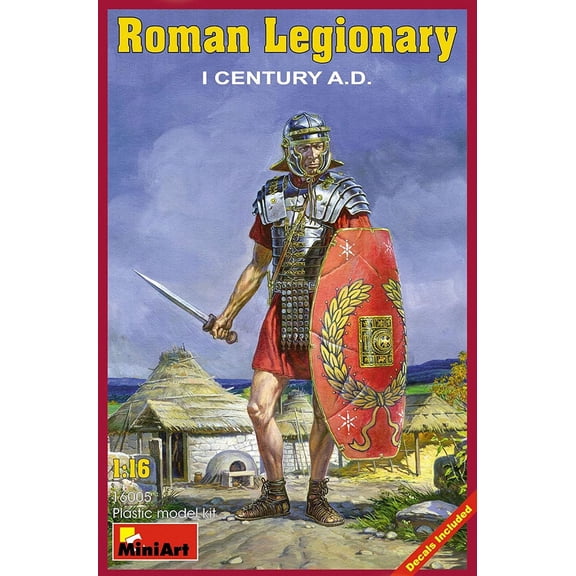 Miniart 1:16 Scale Roman Legionary I century A.D. Plastic Model Kit