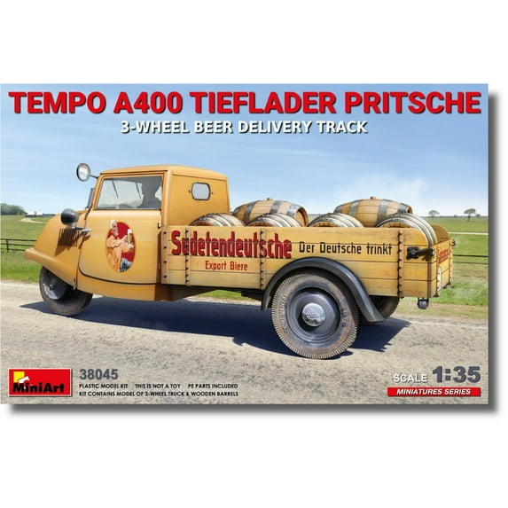Miniart MIN38045 Scale Model, Molded Color