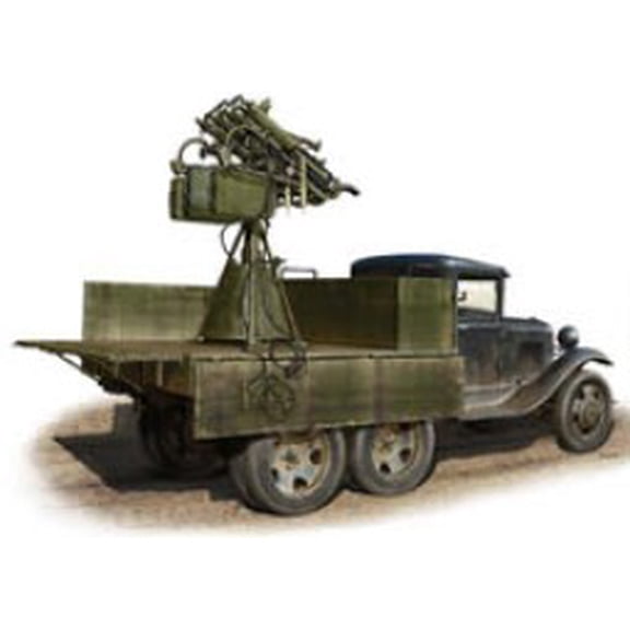MiniArt 35177 1:35 GAZ-AAA Truck w/Quad M4 Maxim Gun