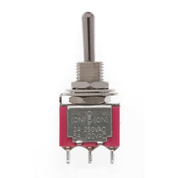 Miniatronics Corp SPDT Mini Toggle Switch Sprung 5Amp 120V 2 MNT3622002 Electrical & Electronics