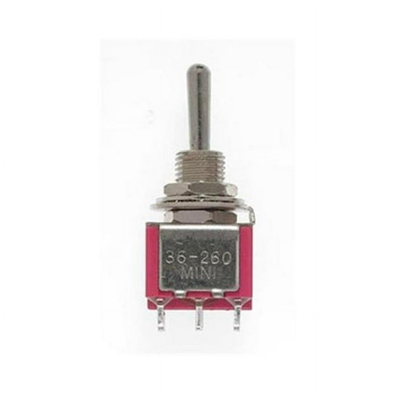 DPDT Mini T/Switch 5AMP 120V C/O(4)