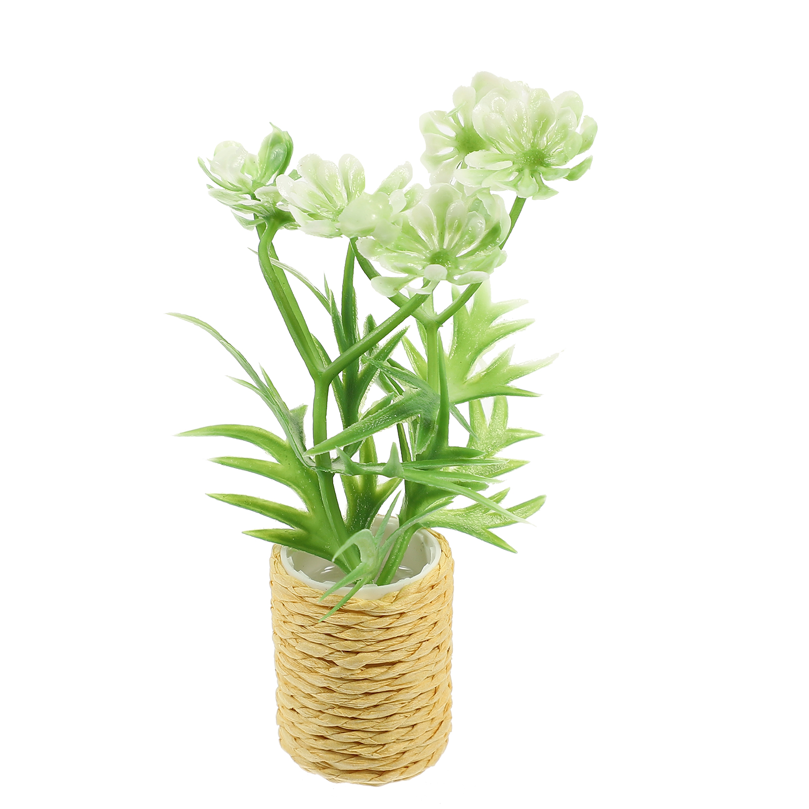 Guichaokj Miniaturas Miniature Potted Plants Garden Bonsai Model Decor