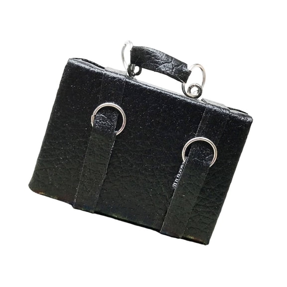 Miniature 1/12 Scale Wooden Case Detachable Design Craft Display Collectible