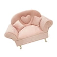 thumbnail image 1 of Miniature 1/6 Scale Dollhouses Furniture Sofa Jewelry Storage Box for Doll House Accessories, 1 of 9