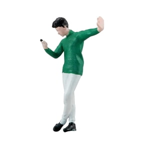 Miniature 1/64 People Figures People Figurines for Dollhouse DIY Scene Decor