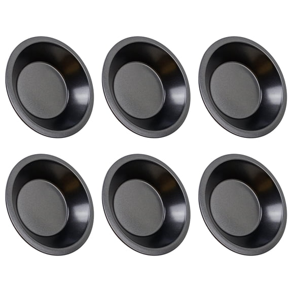 Miniature 5Inch Pie Pan Carbon Steel Nonstick Coating For Single Serve Pie Oven Safe Single Serving Dish