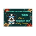 thumbnail image 1 of Miniature American Shepherd Dad Like a Regular Dad Only Cooler Happy Father's Day Doormat MAS Dog Lover Gifts Indoor Outdoor Welcome Mat - 02007, 1 of 5