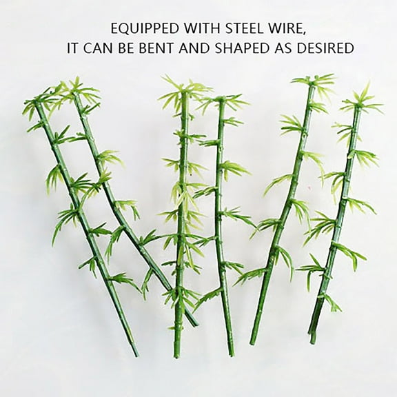 Miniature Artificial Tree Figurine for Fairy Garden - Mixed Model Plant for Dollhouse Landscaping, Tiny 5-8cm Plastic Bonsai for Terrarium Décor, Durable Resin Metal Blend DIY Craft Ornament, 1PC