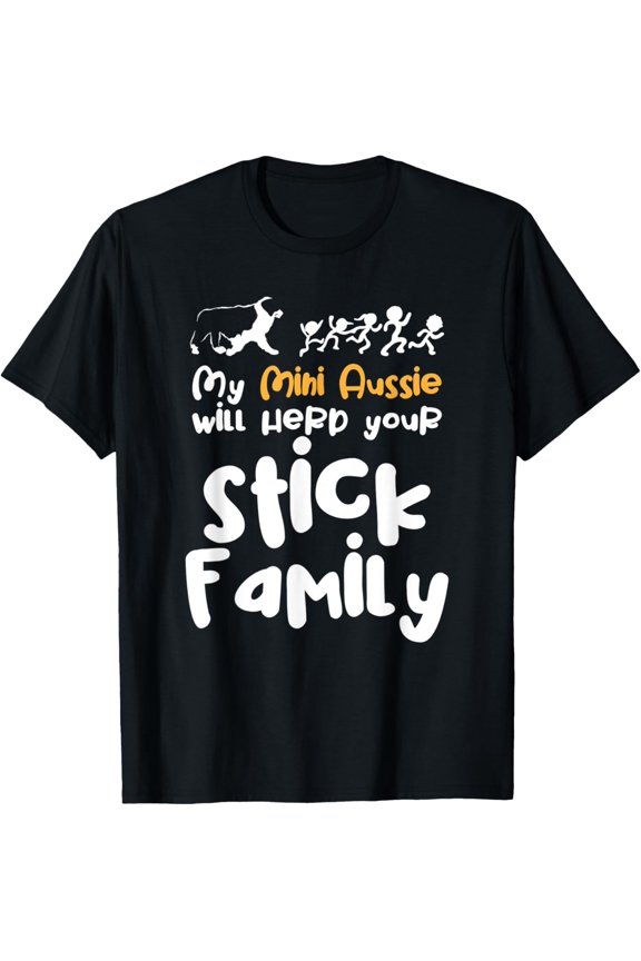 Miniature Australian Shepherd Lover Toy Dog Mini Aussie Mom T-Shirt