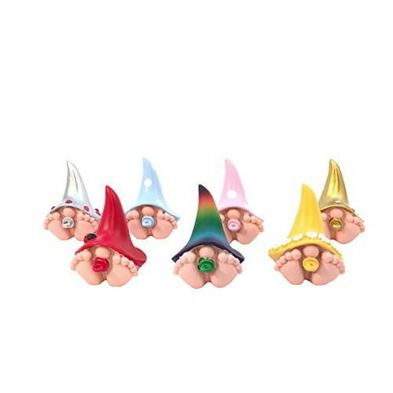 Miniature Baby Gnomes 7 Pack Collection – The Adorable Baby Gnomes for the Fairy Garden that Garden Fairies LOVE