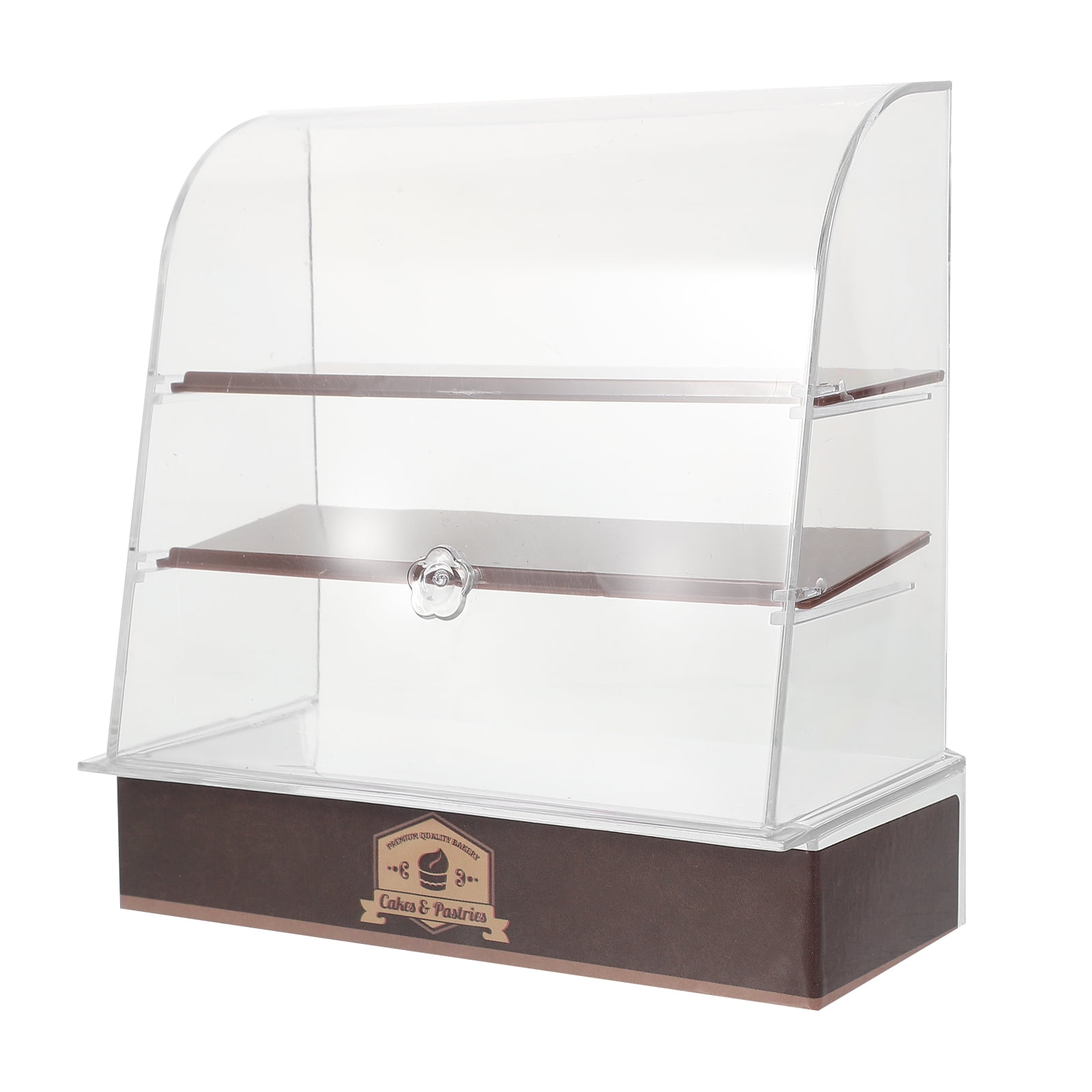 Miniature Bakery Case Cake Stand Display Doll House Store Scene