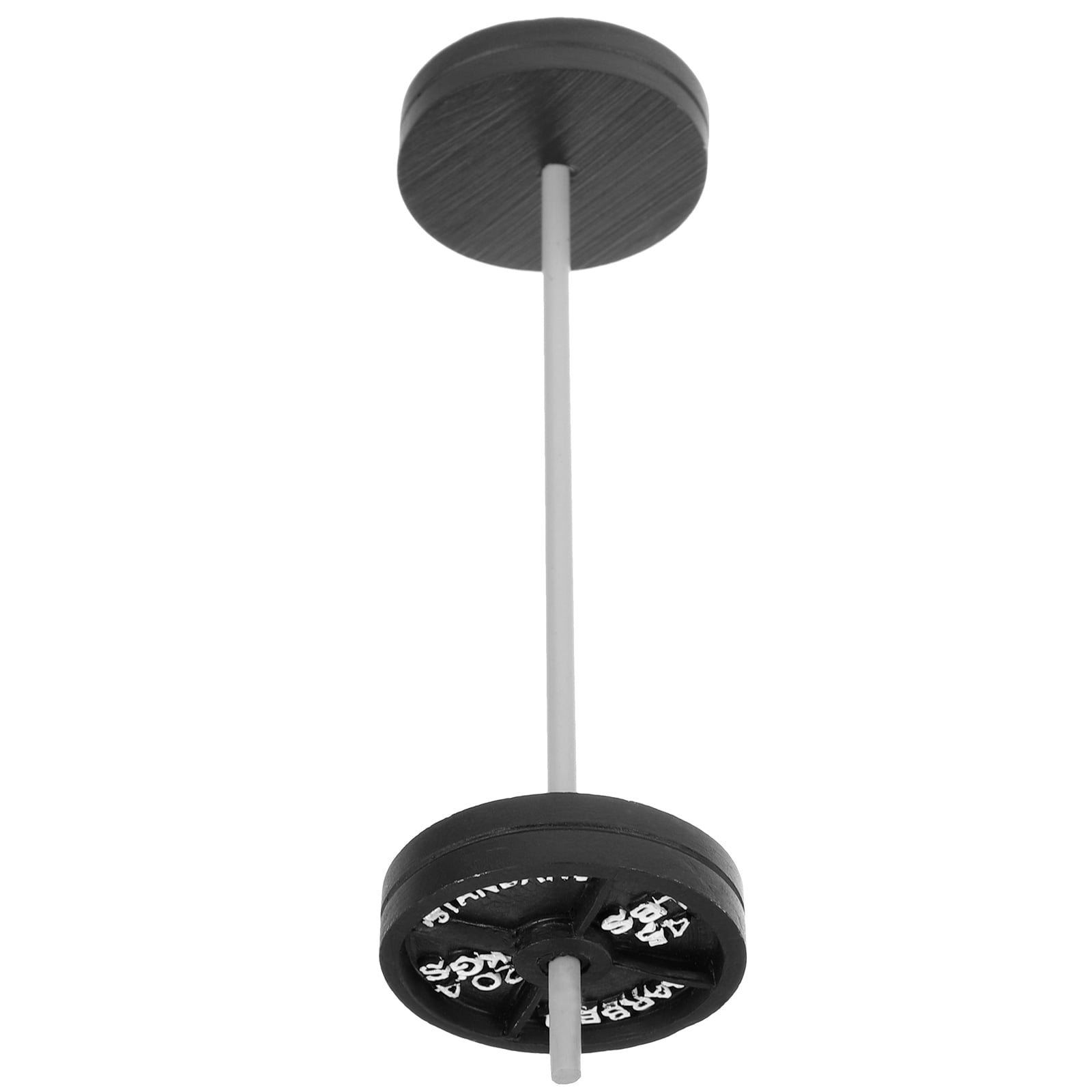 Miniature Barbell Ornament Model Cute Ornaments Bon Charge Wrought Iron