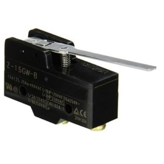 Miniature Basic Micro Switch SPDT Hinge Lever Type 15A 125V XZ-15GW-B NO+NC