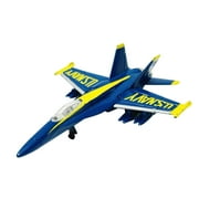 Miniature Blue Angels Replica 5.1 F/A-18 Hornet Jet for Desk Display
