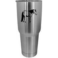 thumbnail image 1 of Miniature Body Horse Themed Etched 30oz Stainless Steel Tumbler, 1 of 1