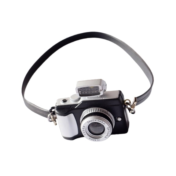 Miniature Camera Model Decorative Accessories For Doll and Doll House Furniture Children Playtimes Activity Display Props