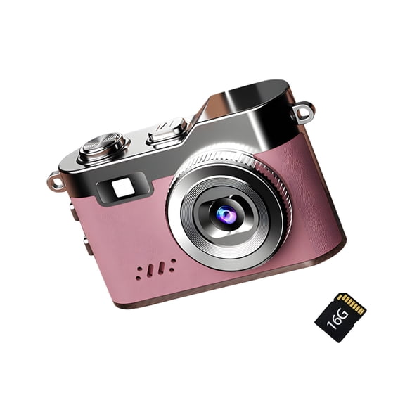 Miniature Camera Retro Aesthetic Design 16GB 32GB Storage Capacity For Travel Adventures