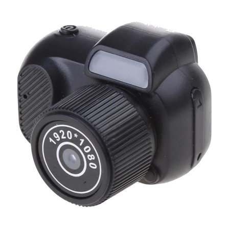 Miniature Camera USB Camera Small Webcam 1080P for Lawyers and Journalists Convenient and Powerful Device Integrated Camera Mini DV Digital Camera 1080P Retro SLR Camera with 0.96inch Displa