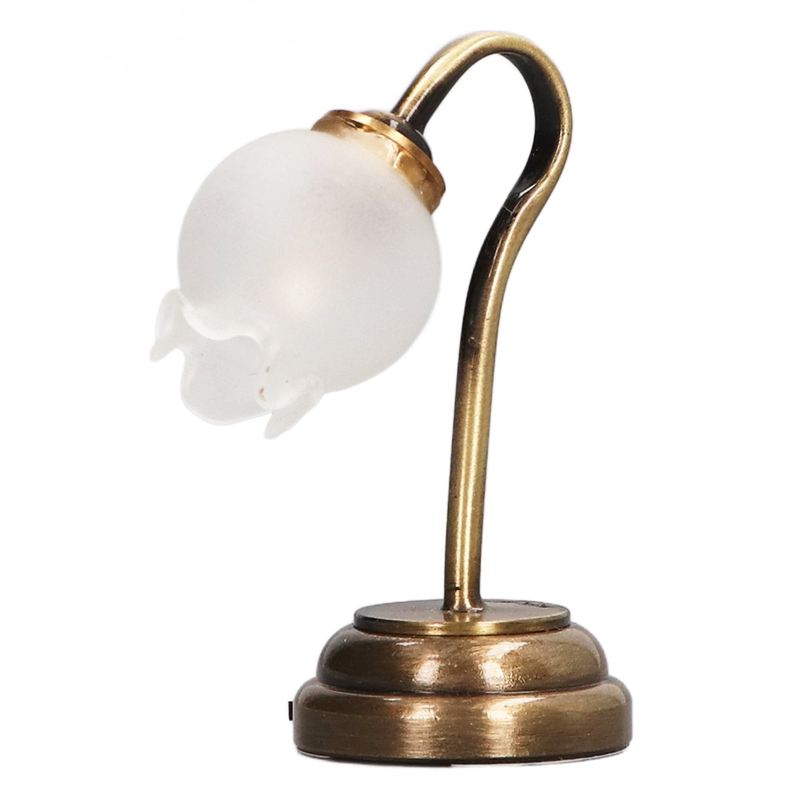 Miniature Ceiling Lamp, 1:12 Scale Miniature Table Lamp Model Flower ...