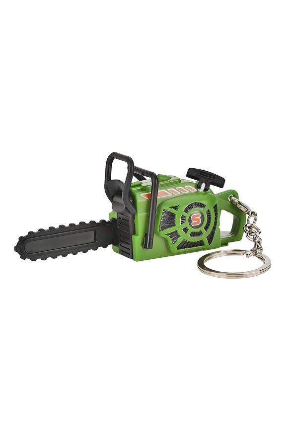 Miniature Chainsaw Sound Key Chain Plastic Design Key Holder Charm Perfect For Backpacks And Keyrings