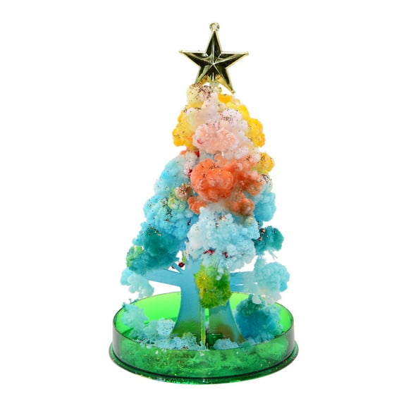 Miniature Christmas Ornaments for Mini Tree,Snowflake Mini Paper Christmas Tree,Artificial Christmas Decorations for Tree,Holiday Decoration for Party Tabletop Home,15ml,Multicolor