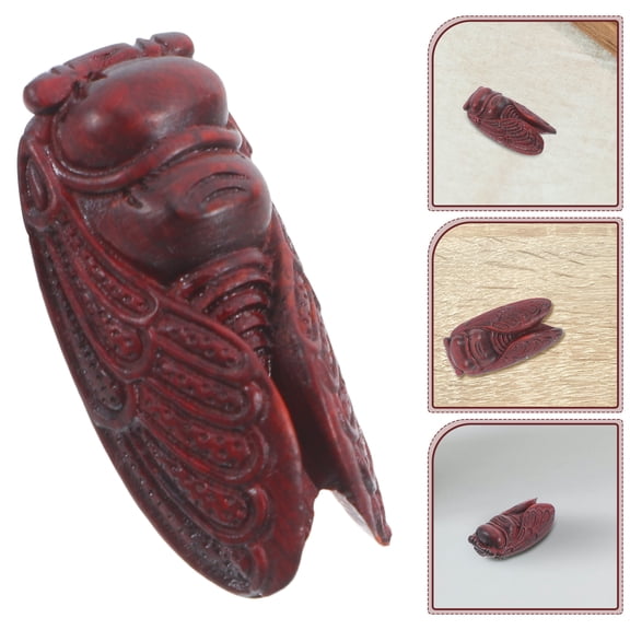 PartyKindom Office Desktop Cicada Decor 1Pcs 1.5X0.8X0.7In