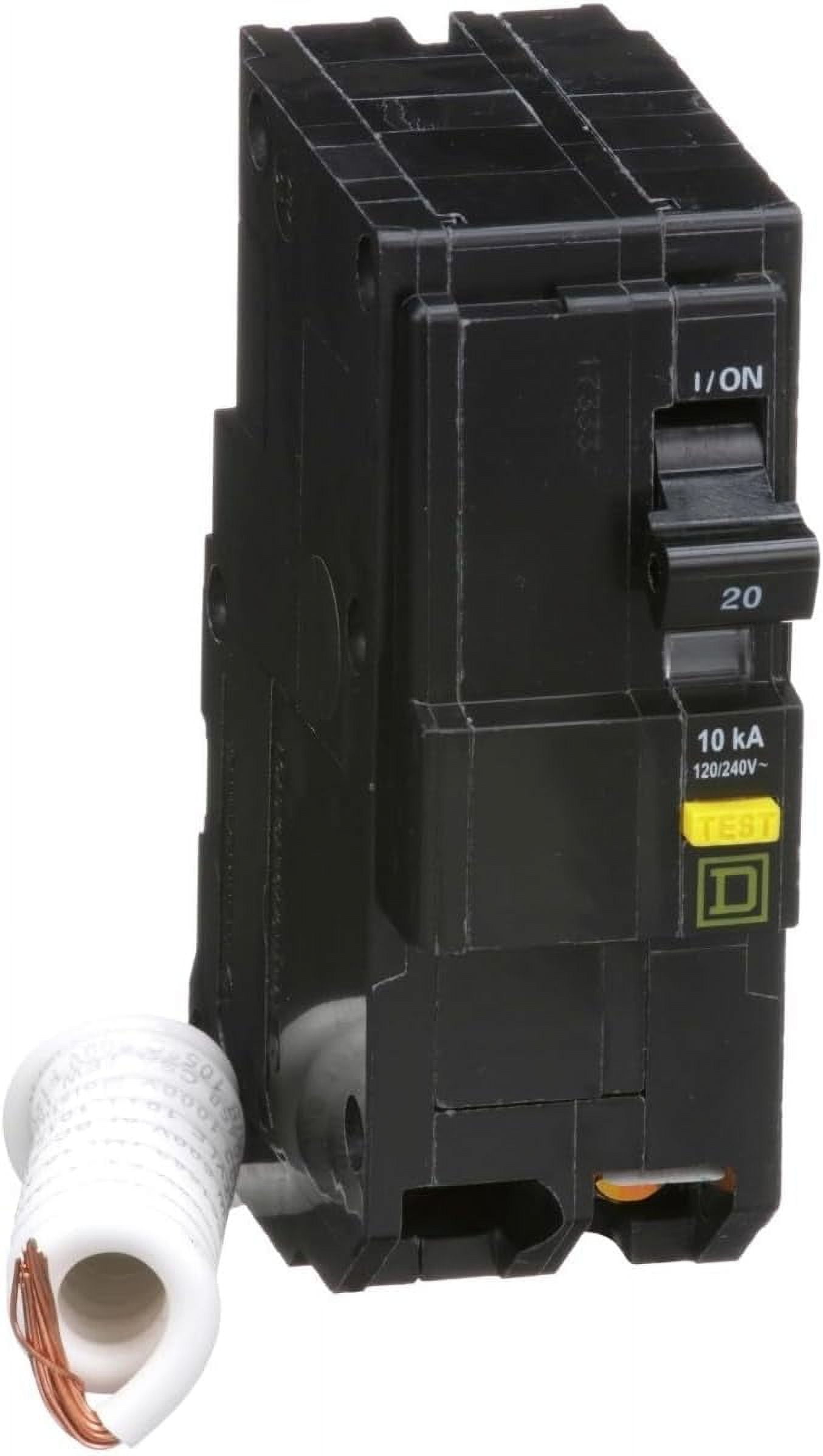 Schneider Electric QO220 20-Amp Miniature Circuit Breaker - 120/240V, 3-Pole, NEMA 3R Rated - View #12