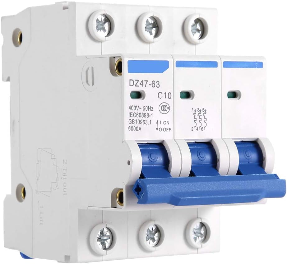 Interruttore Differenziale ABB DS203NC C16 AC30 3 Poli 16A 6kA 30mA AC 4 Moduli 400v 82379513